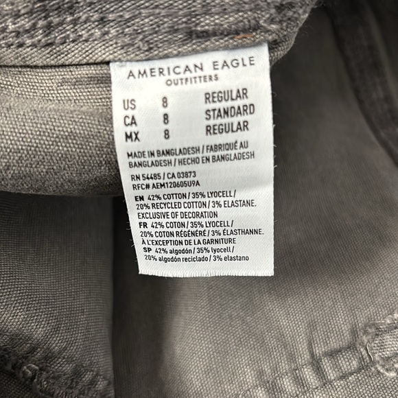 American Eagle stretch classic boot cut size 8 EUC - Picture 3 of 9